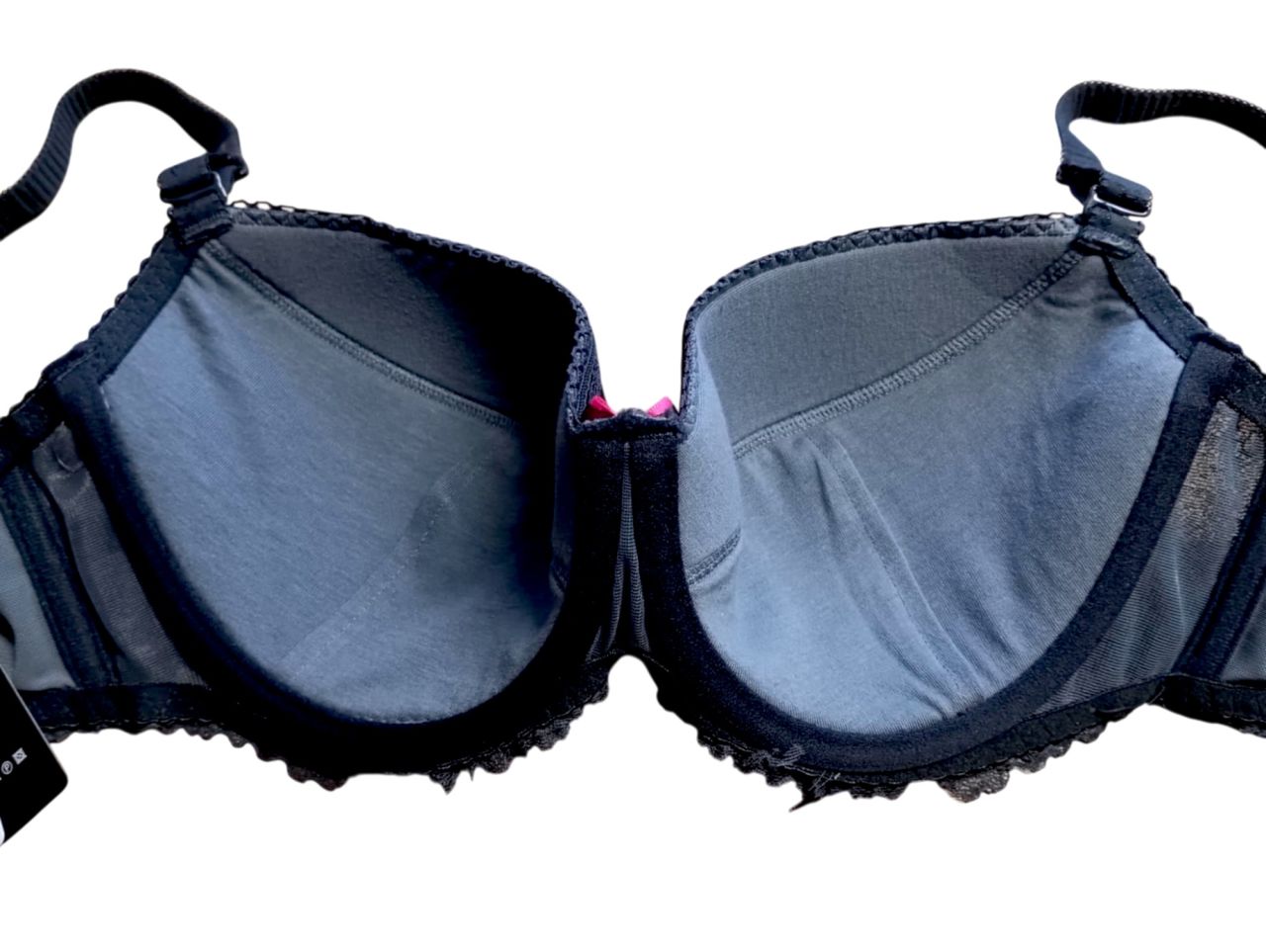 Lanny hímzett vékony szivacsos melltartó szürke