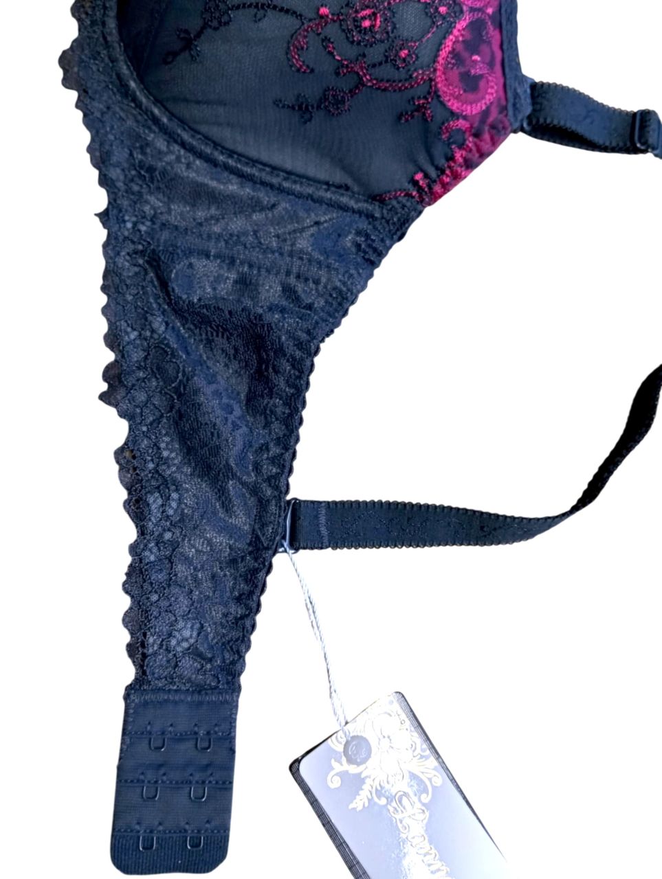 Lanny hímzett vékony szivacsos melltartó szürke