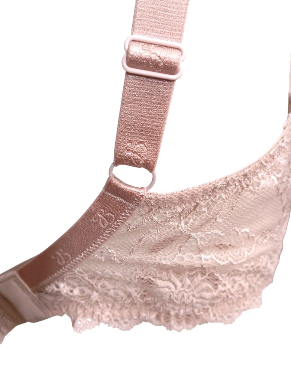 Leilieve formázott, merevítős melltartó testszín