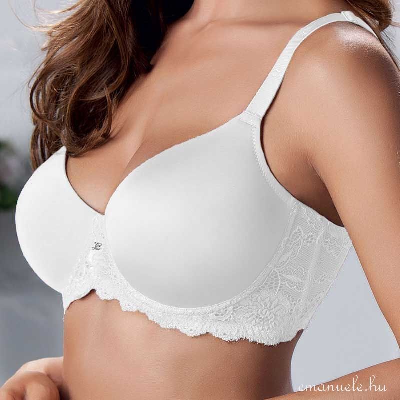 Leilieve formázott, merevítős melltartó