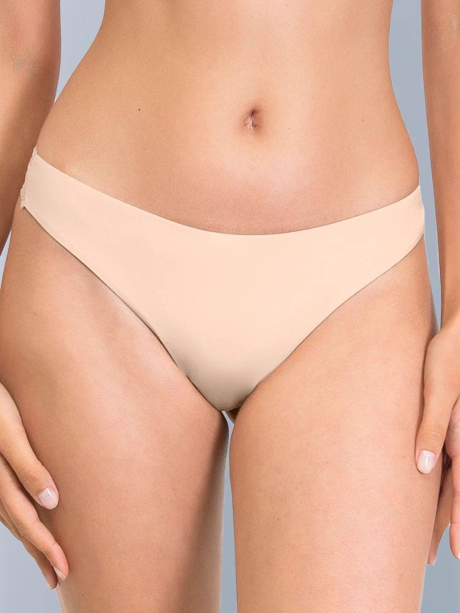 Síélei szatén csipkés brazil alsó