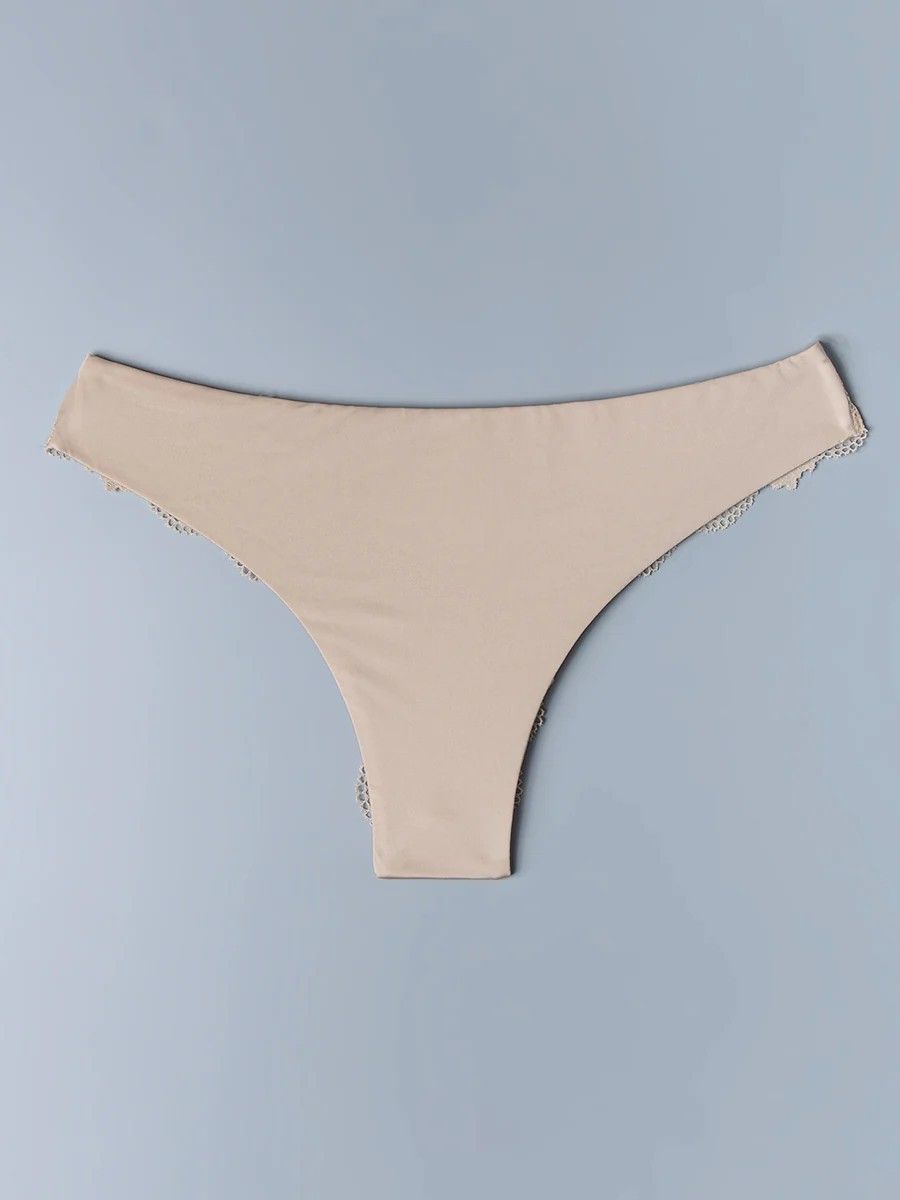 Síélei szatén csipkés brazil alsó