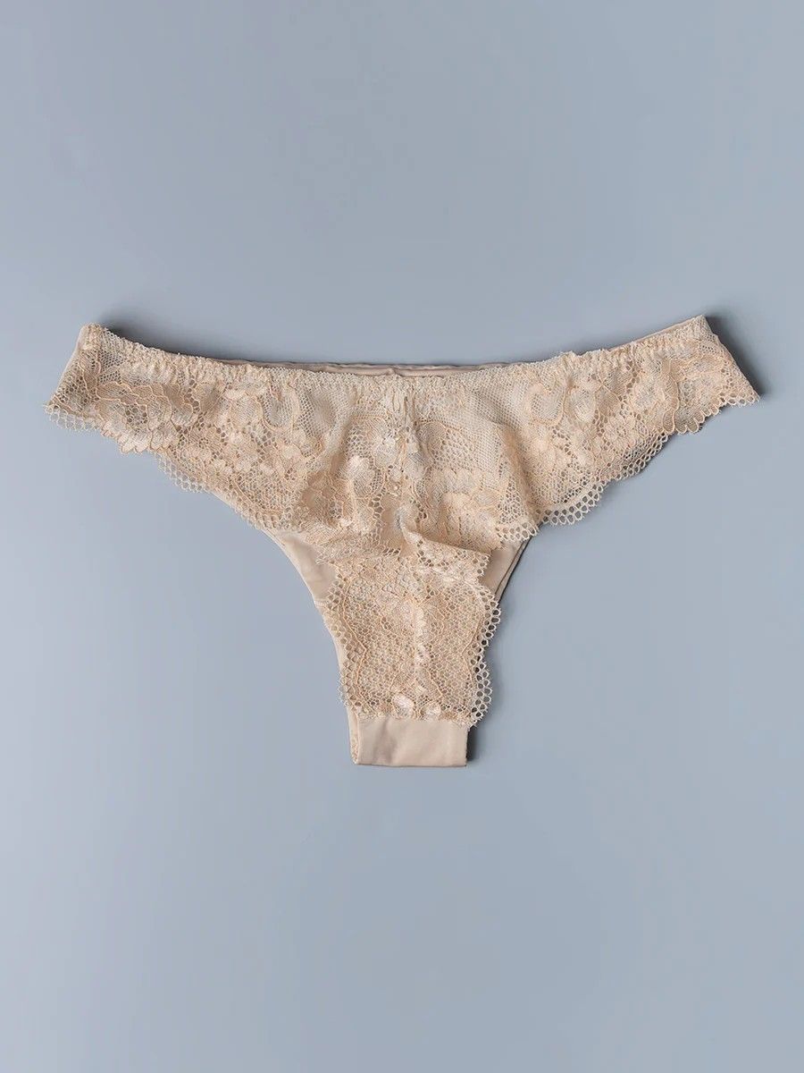 Síélei szatén csipkés brazil alsó