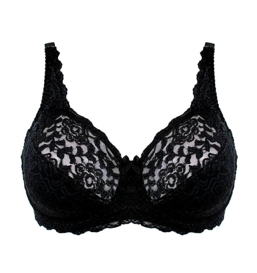 Anfen merevítős csipkés melltartó - D kosár Anfen merevítős csipkés melltartó - D kosár