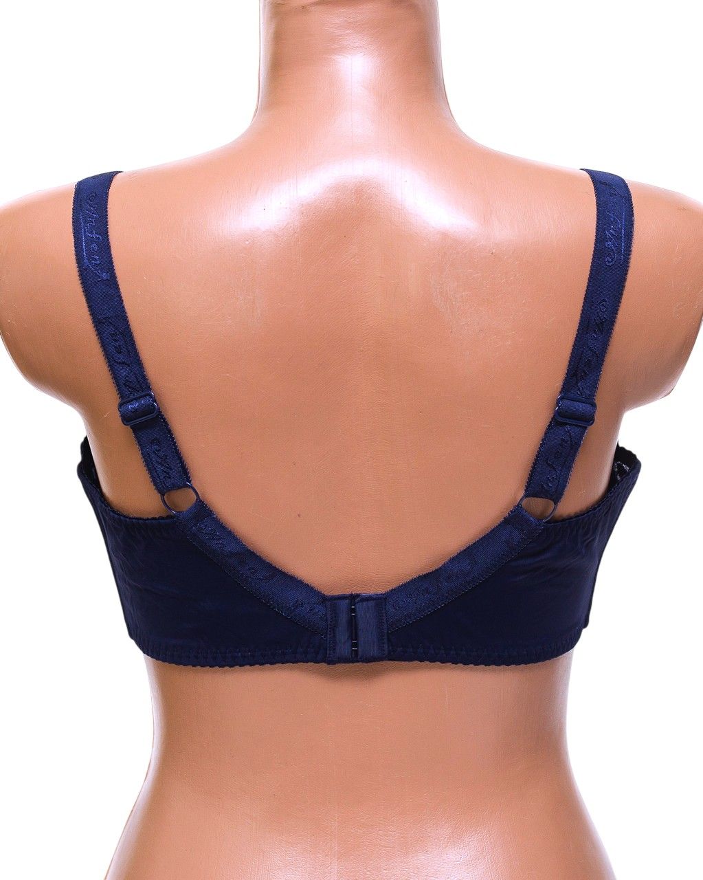 Anfen merevítős csipkés melltartó, kék - E kosár