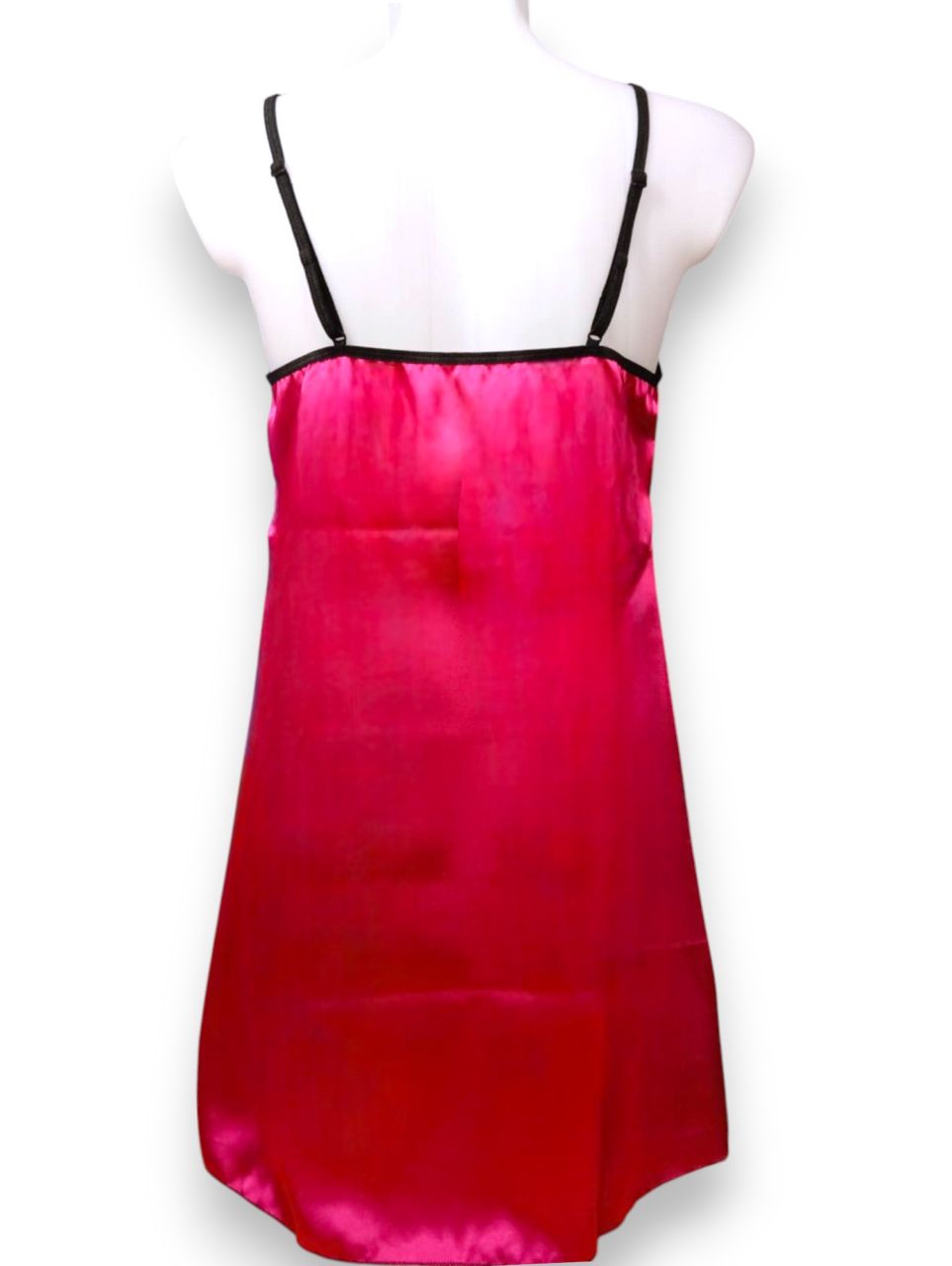 Khimera pántos szatén hálóing, magenta Khimera pántos szatén hálóing, magenta