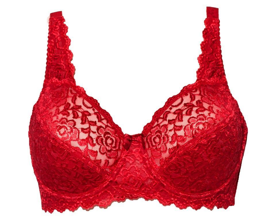 Anfen merevítős csipkés melltartó - E kosár