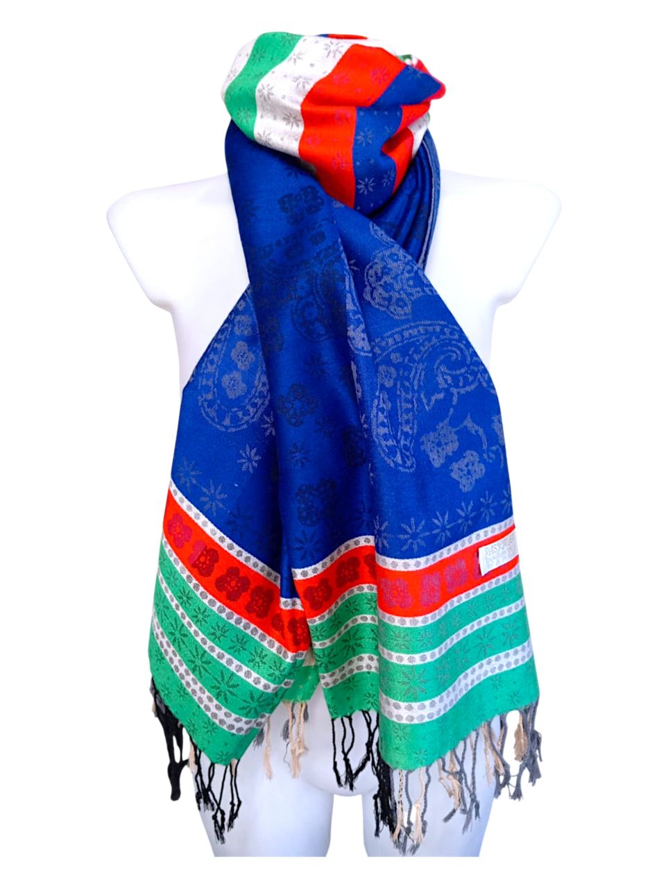 Pashmina selyemsál kék Pashmina selyemsál kék