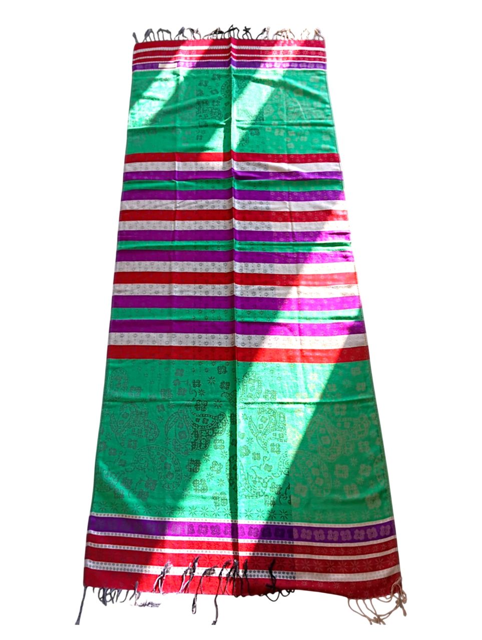 Pashmina selyemsál zöld Pashmina selyemsál zöld