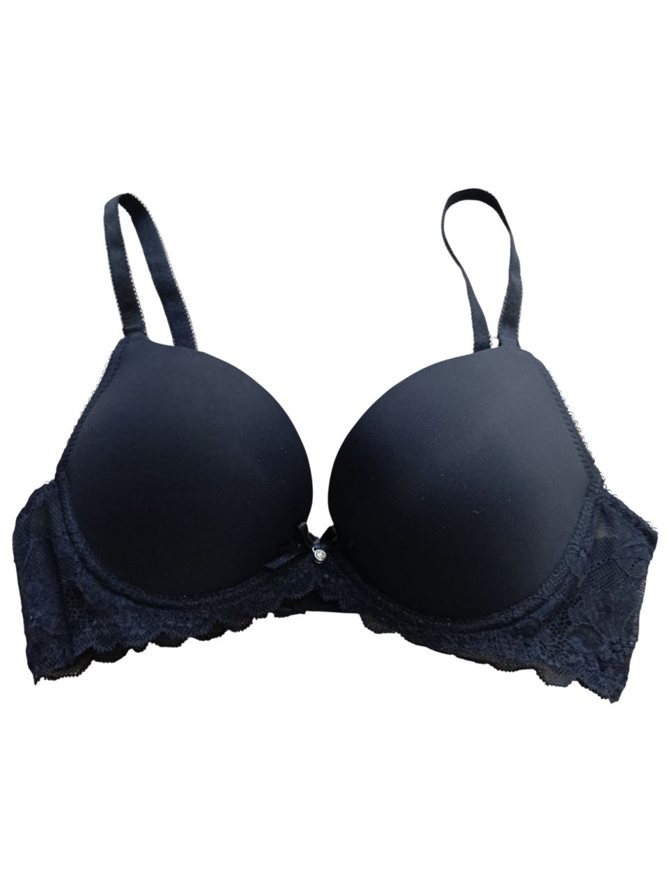 Lemila fekete merevítős push up melltartó