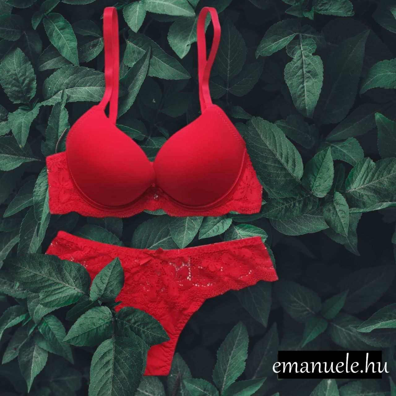 Lemila piros melltartó szett Lemila piros melltartó szett