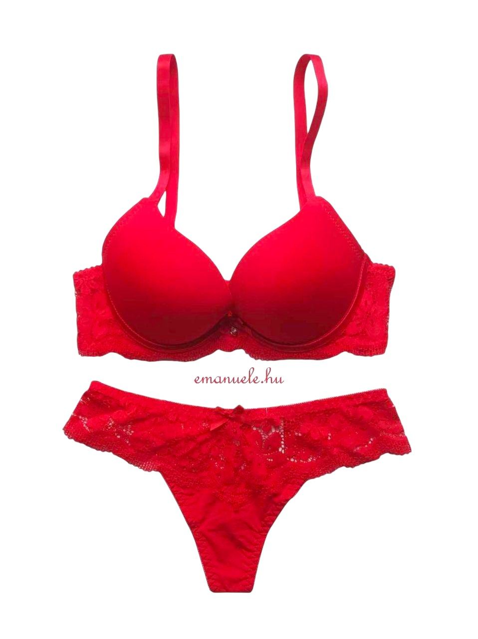 Lemila piros melltartó szett Lemila piros melltartó szett