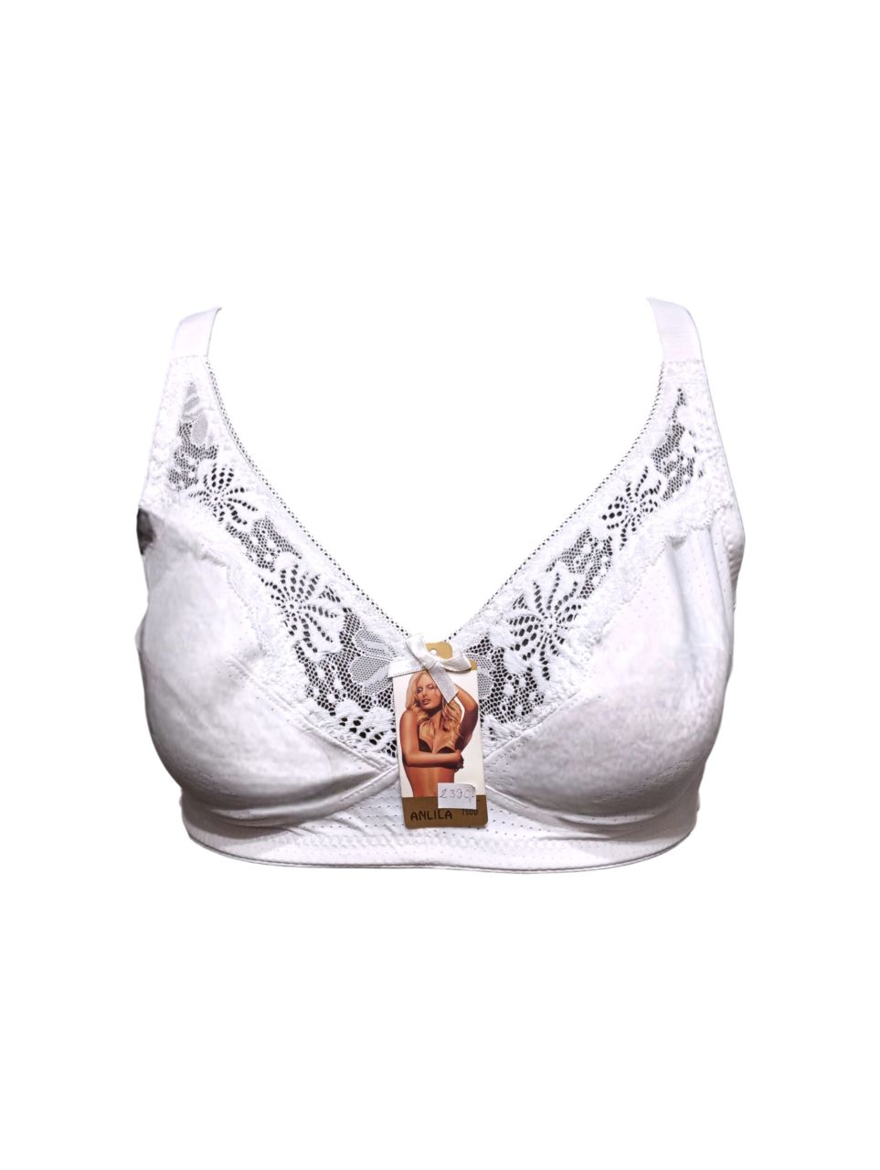 Anlila fehér merevítő nélküli microfibra melltartó Anlila fehér merevítő nélküli microfibra melltartó