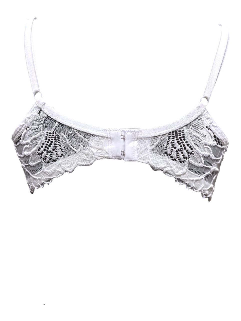 Anlila fehér merevítős csipkés melltartó Anlila fehér merevítős csipkés melltartó