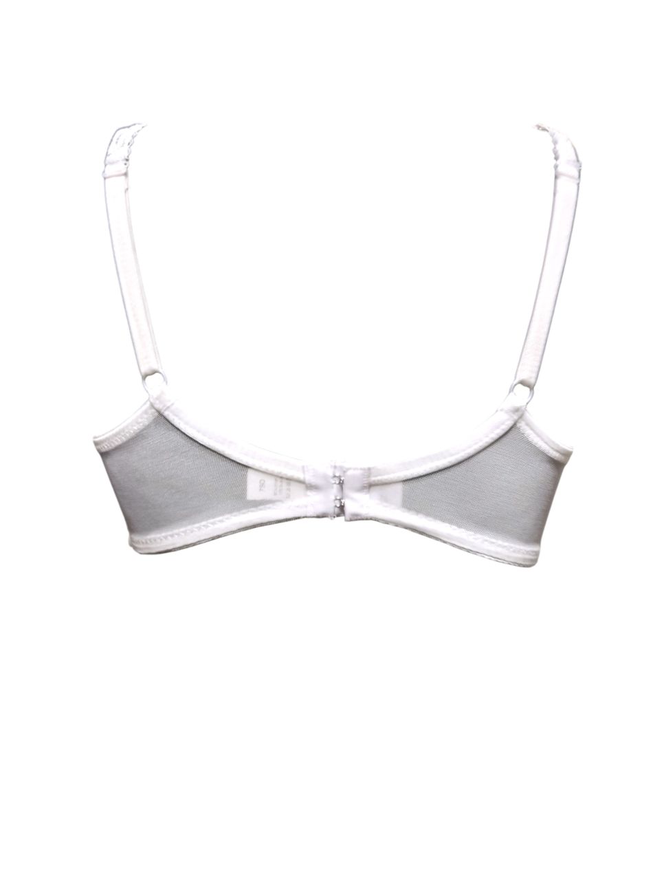 Anlila fehér merevítős csipkés microfibra melltartó Anlila fehér merevítős csipkés microfibra melltartó