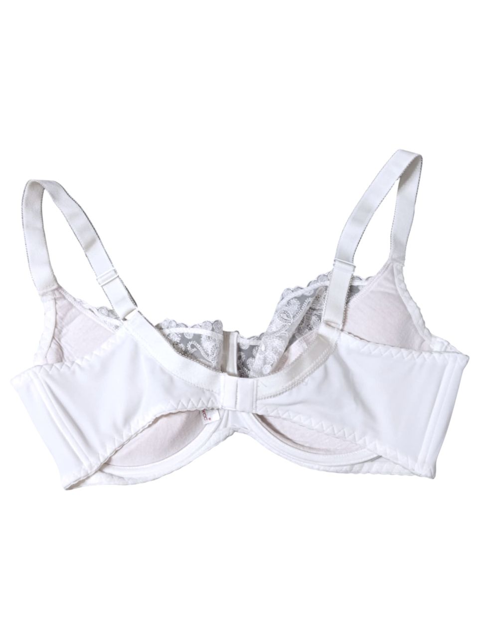 La Moree fehér merevítős félszivacsos melltartó