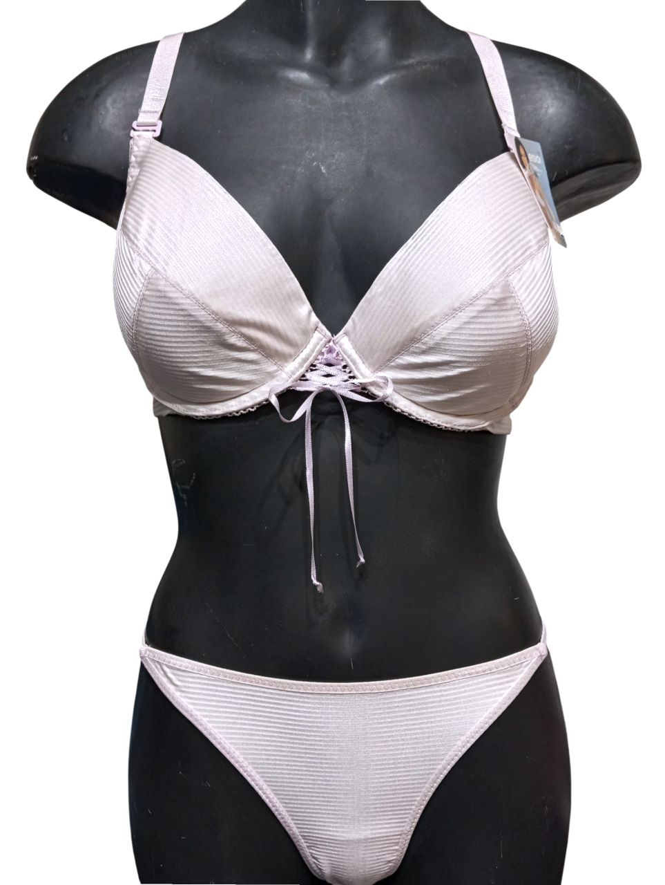 Enjoy szatén melltartó szett, mályva Enjoy szatén melltartó szett, mályva