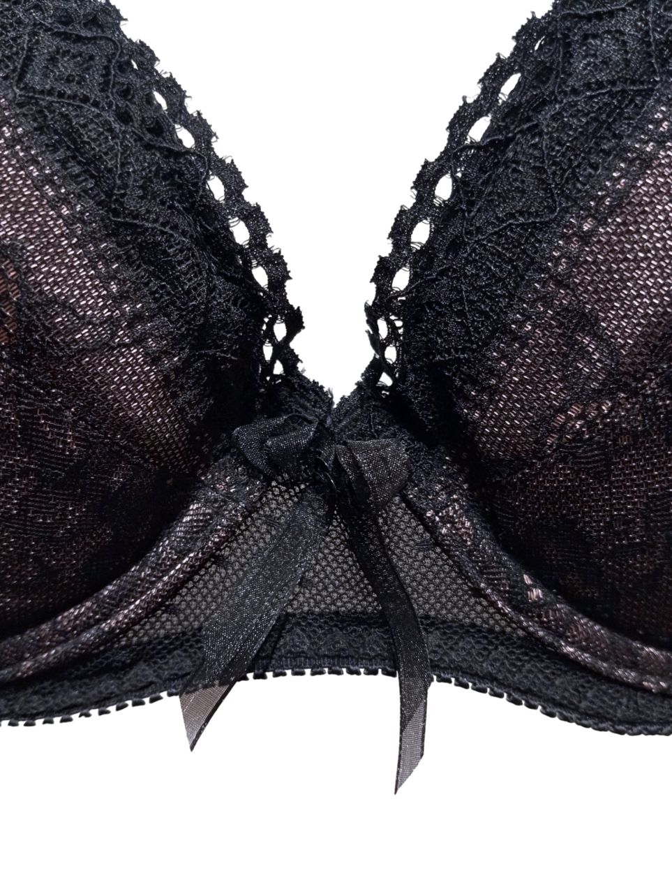 Enjoy merevítős szivacsos melltartó, fekete