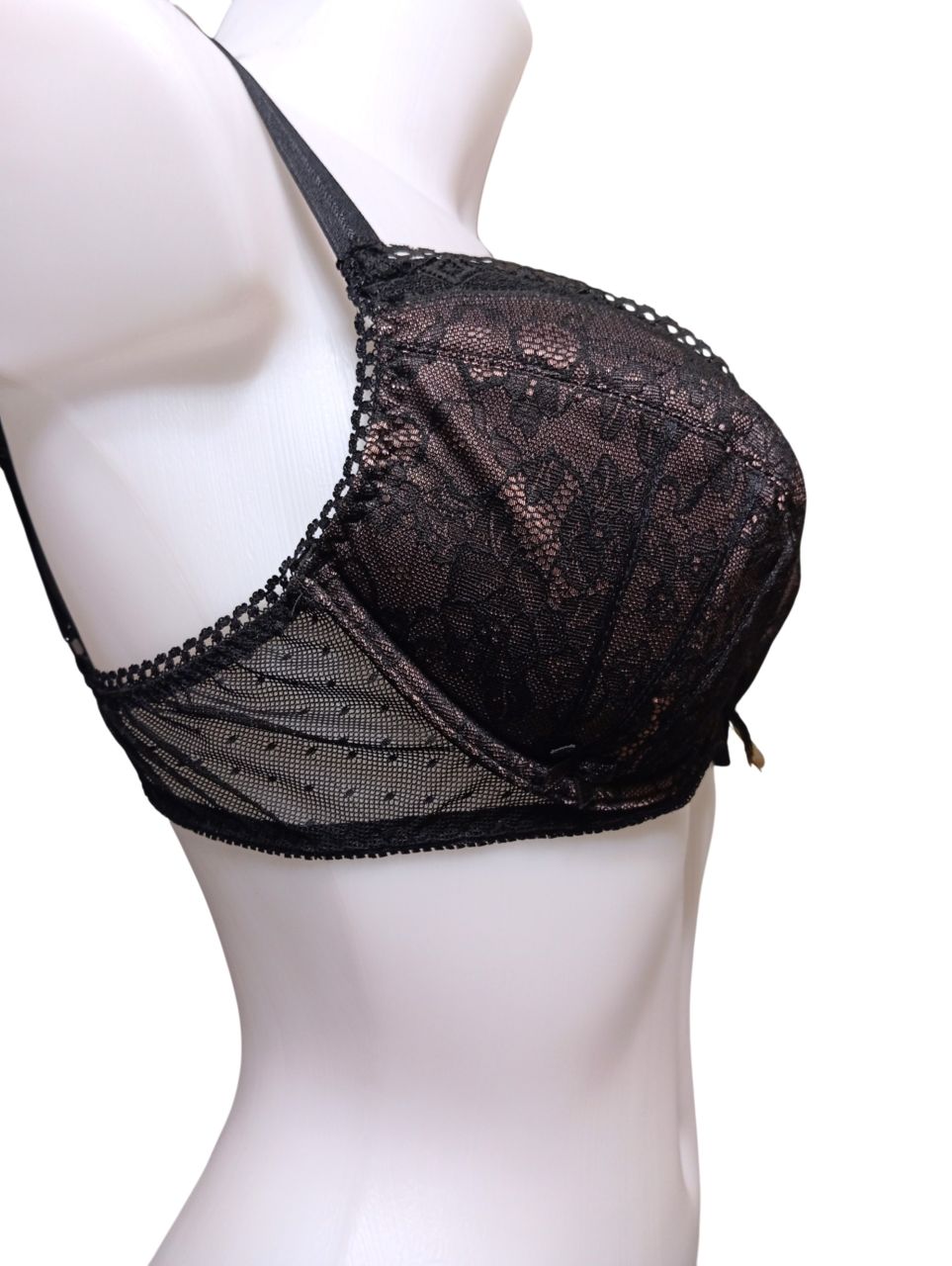 Enjoy merevítős szivacsos melltartó, fekete