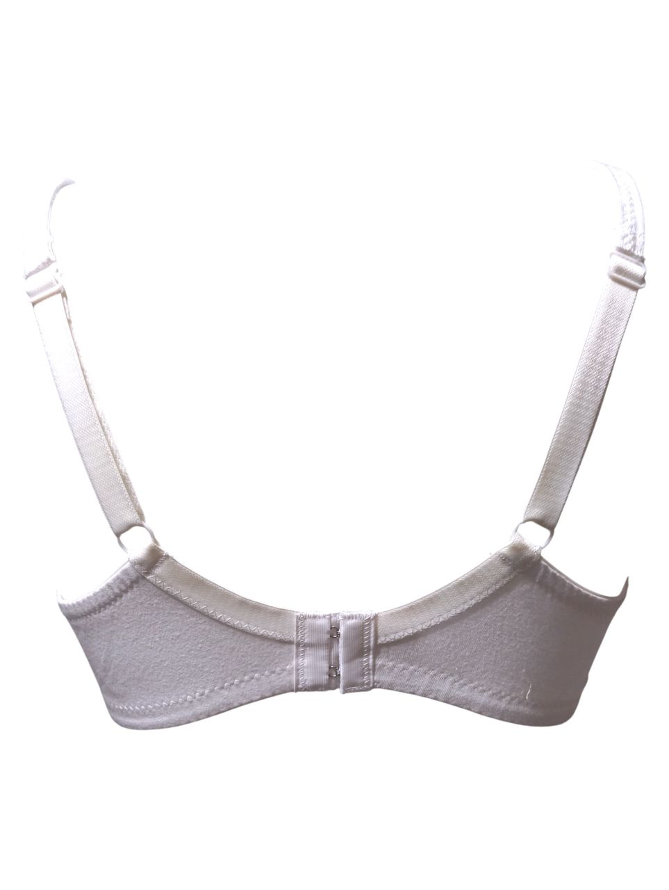 Anlila fehér merevítős csipkés pamut melltartó Anlila fehér merevítős csipkés pamut melltartó