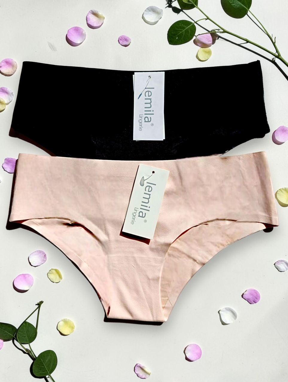 Lemila varrás nélküli brazil alsó, 2db Lemila varrás nélküli brazil alsó, 2db