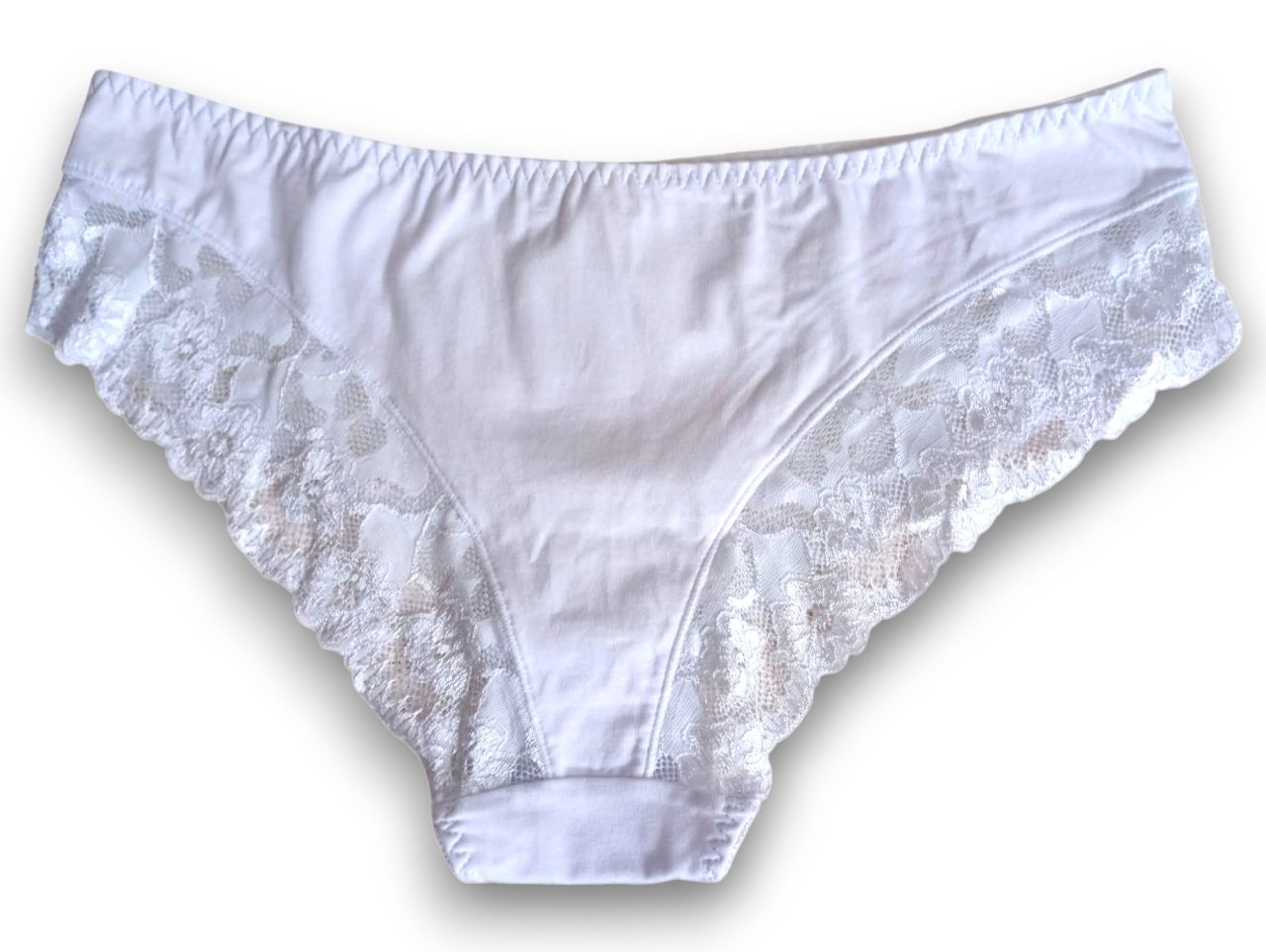 Lemila plus size pamut bugyi csipkével